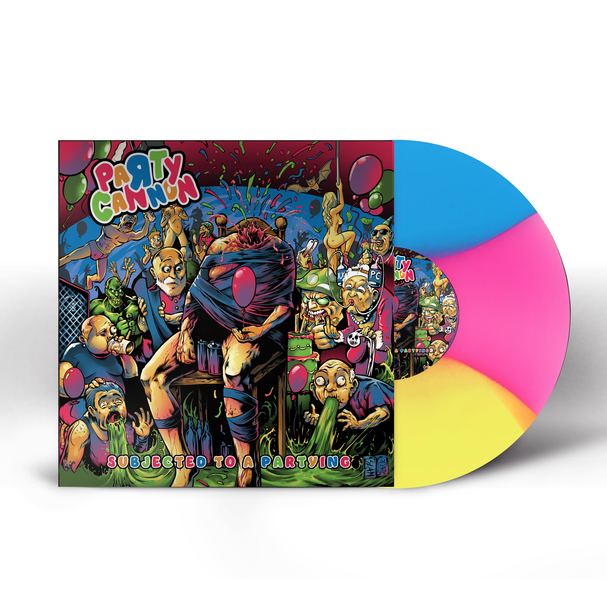 Subjected To A Partying - LP – Party Cannon